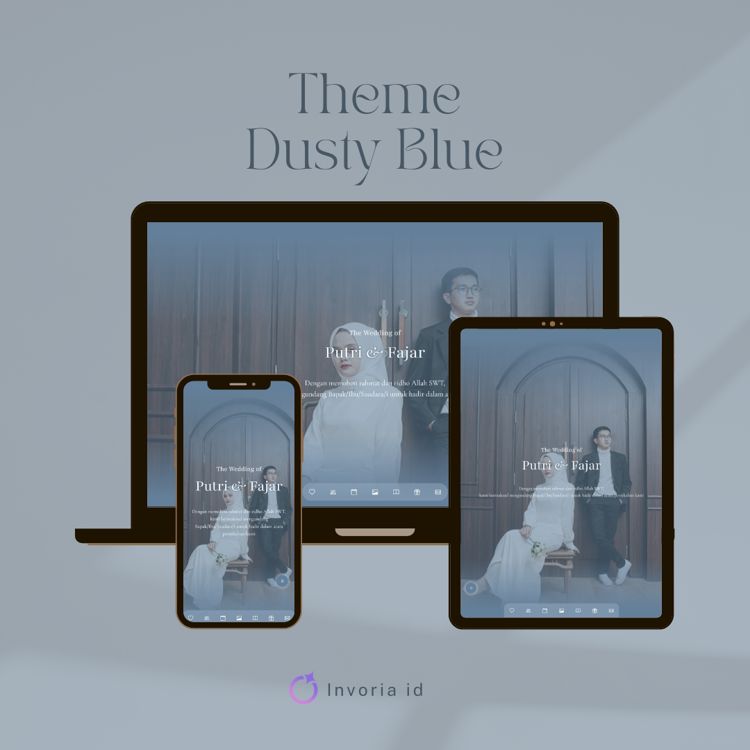 Elegant Dusty Blue